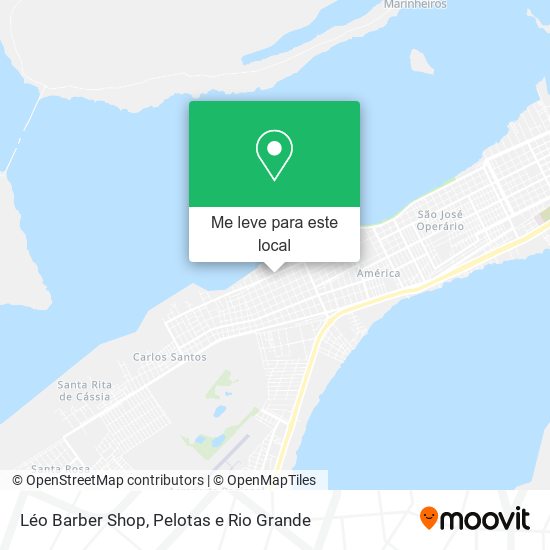 Léo Barber Shop mapa