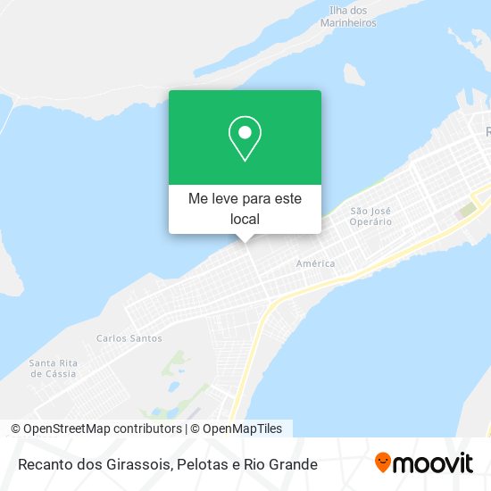 Recanto dos Girassois mapa