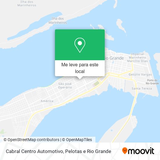 Cabral Centro Automotivo mapa