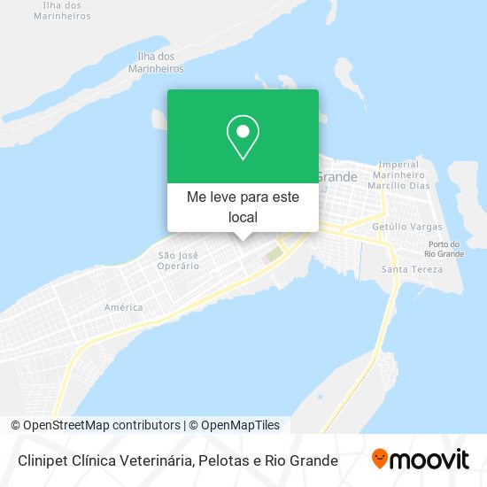 Clinipet Clínica Veterinária mapa