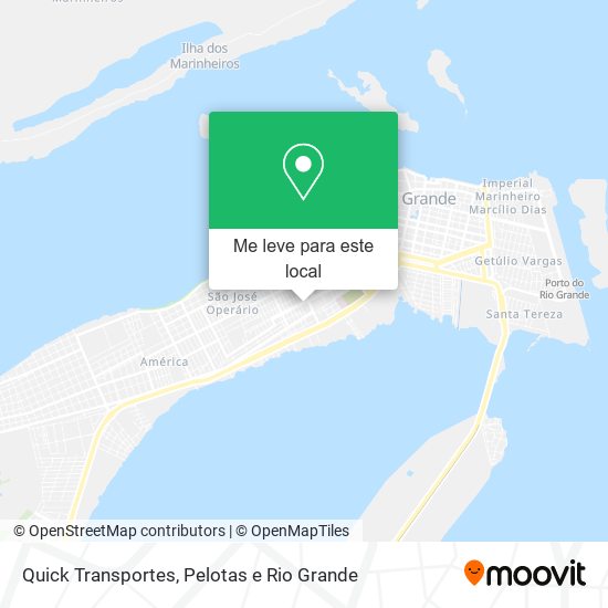 Quick Transportes mapa
