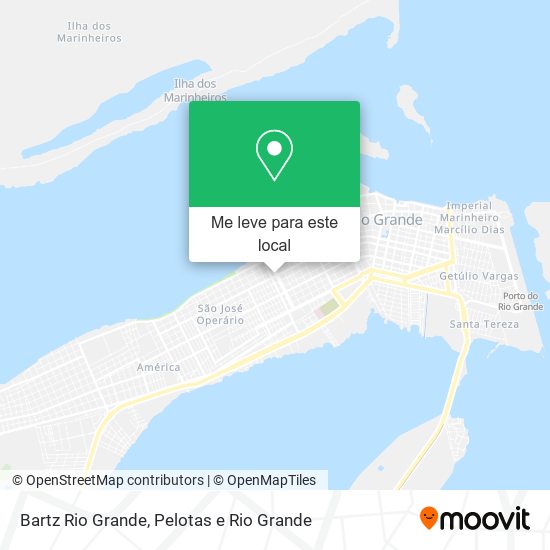 Bartz Rio Grande mapa