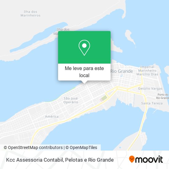 Kcc Assessoria Contabil mapa