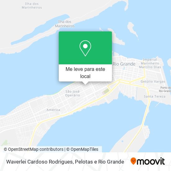 Waverlei Cardoso Rodrigues mapa