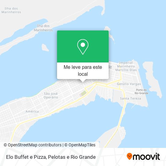Elo Buffet e Pizza mapa