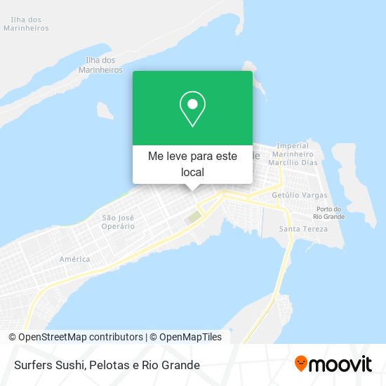 Surfers Sushi mapa