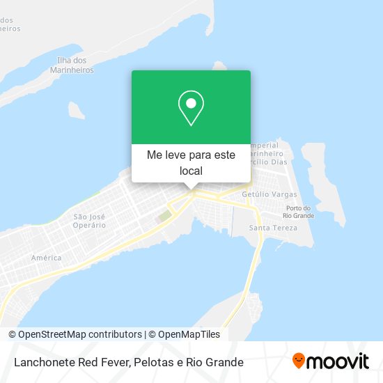 Lanchonete Red Fever mapa