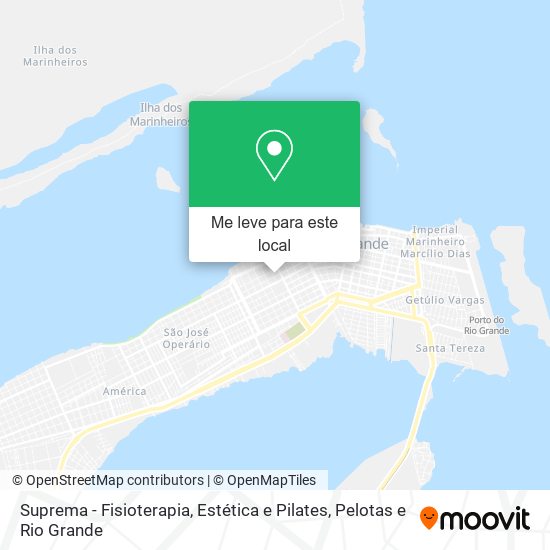 Suprema - Fisioterapia, Estética e Pilates mapa