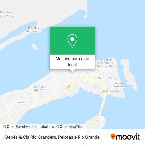 Bebês & Cia Rio Granders mapa