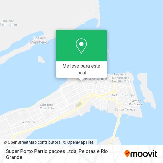 Super Porto Participacoes Ltda mapa