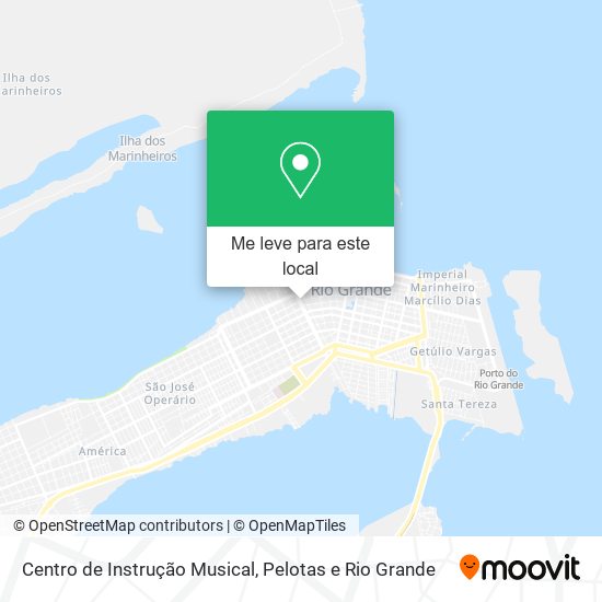 Centro de Instrução Musical mapa