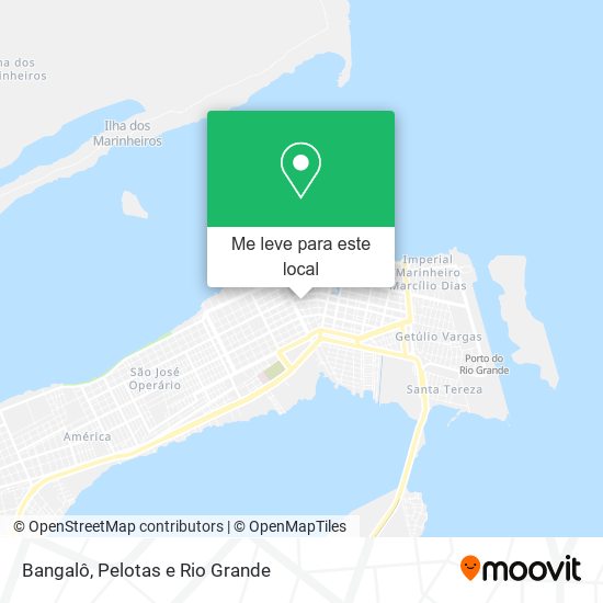 Bangalô mapa