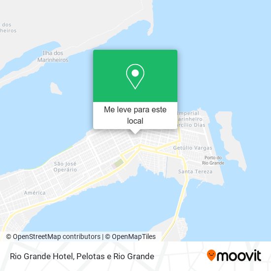 Rio Grande Hotel mapa