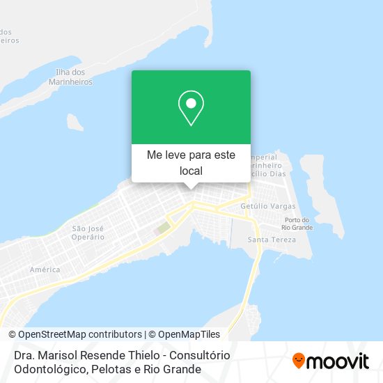 Dra. Marisol Resende Thielo - Consultório Odontológico mapa