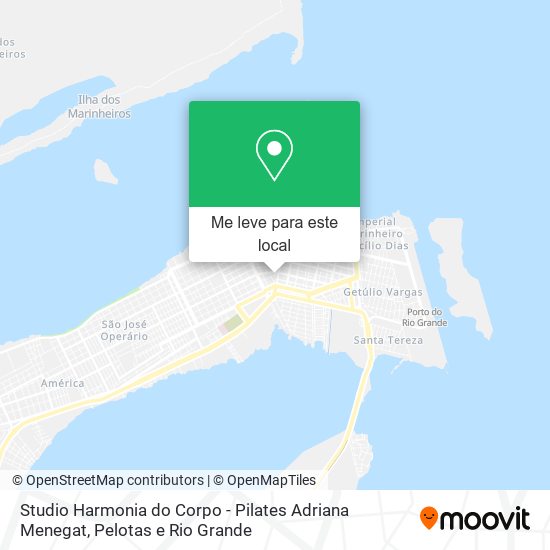 Studio Harmonia do Corpo - Pilates Adriana Menegat mapa