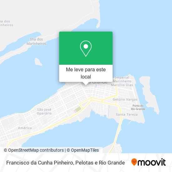 Francisco da Cunha Pinheiro mapa