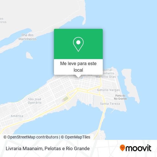 Livraria Maanaim mapa