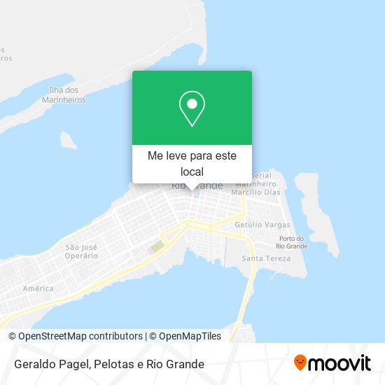 Geraldo Pagel mapa