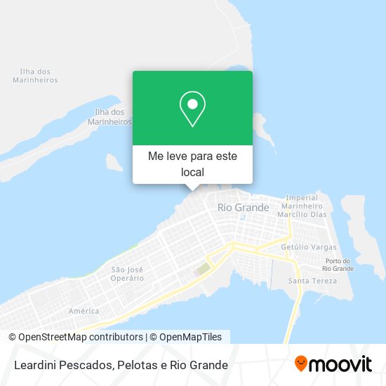 Leardini Pescados mapa