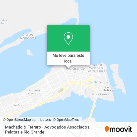 Machado & Ferraro - Advogados Associados mapa
