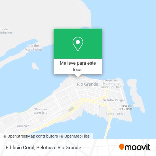 Edifício Coral mapa
