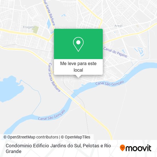 Condominio Edificio Jardins do Sul mapa