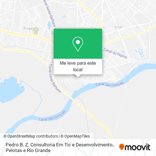 Pedro B. Z. Consultoria Em Tic e Desenvolvimento mapa