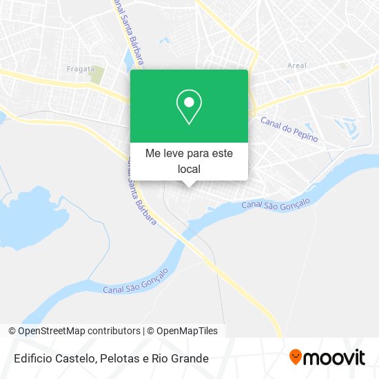 Edificio Castelo mapa