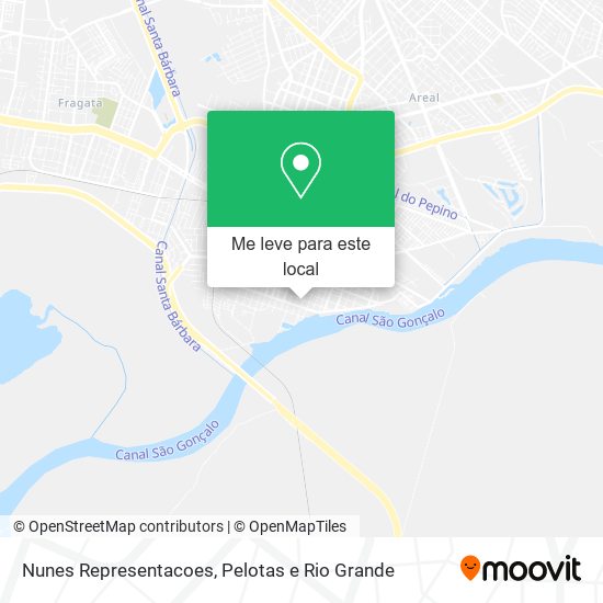 Nunes Representacoes mapa