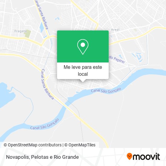 Novapolis mapa