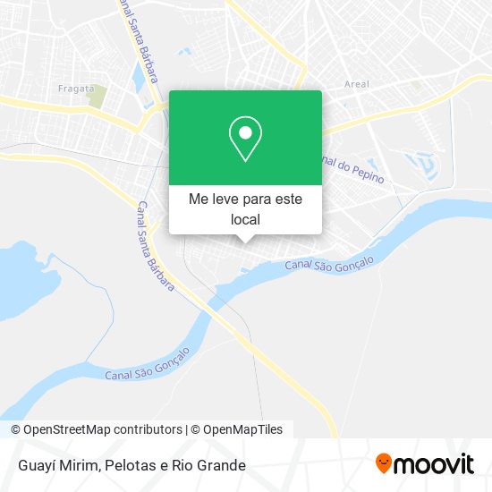 Guayí Mirim mapa