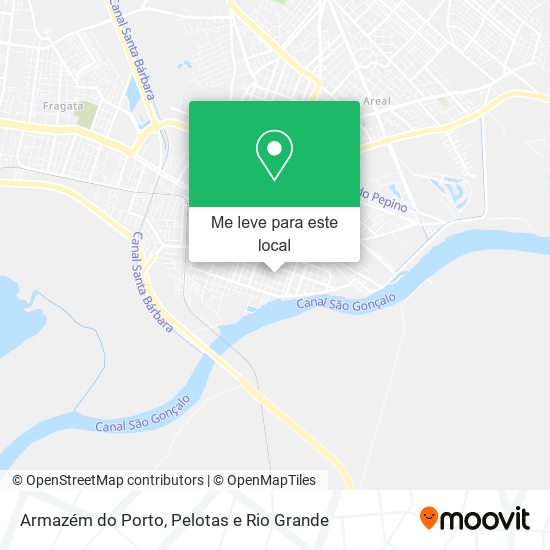 Armazém do Porto mapa