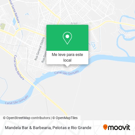 Mandela Bar & Barbearia mapa