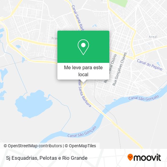 Sj Esquadrias mapa
