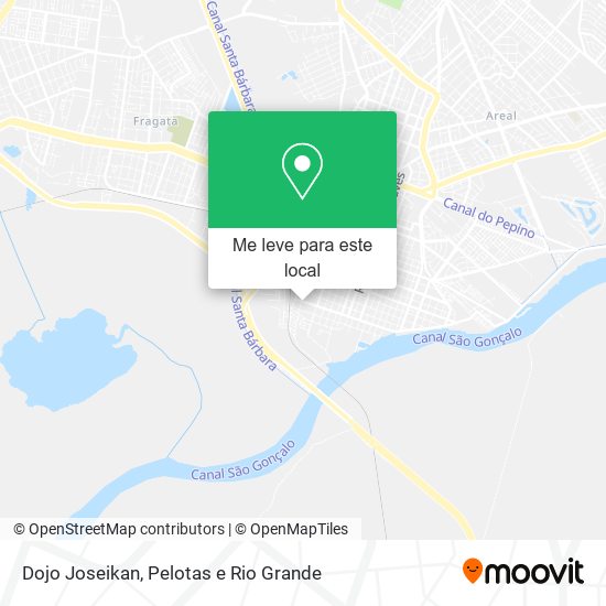 Dojo Joseikan mapa
