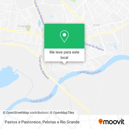 Pastos e Pastoreios mapa