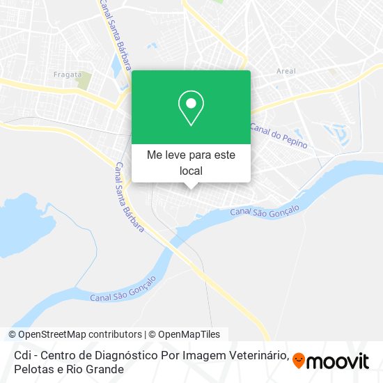 Cdi - Centro de Diagnóstico Por Imagem Veterinário mapa