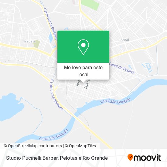 Studio Pucinelli.Barber mapa