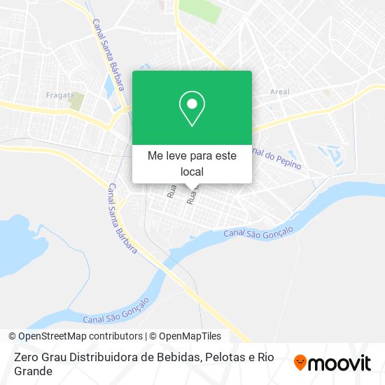 Zero Grau Distribuidora de Bebidas mapa