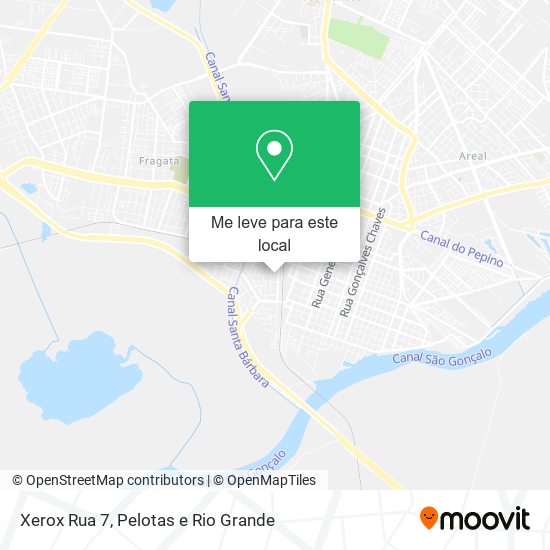 Xerox Rua 7 mapa