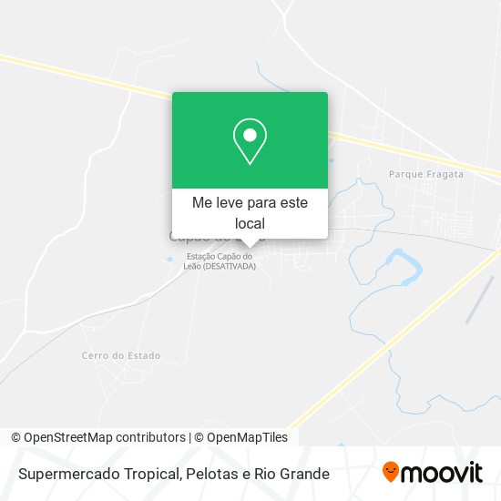 Supermercado Tropical mapa