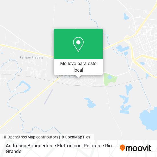 Andressa Brinquedos e Eletrônicos mapa