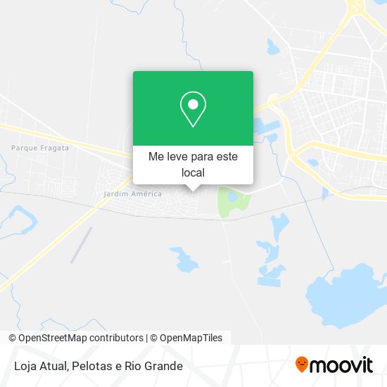 Loja Atual mapa