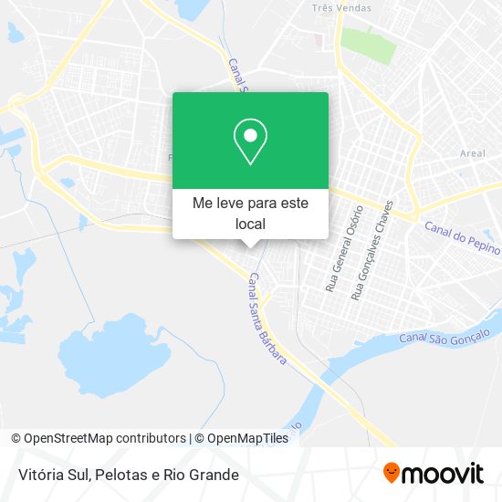 Vitória Sul mapa