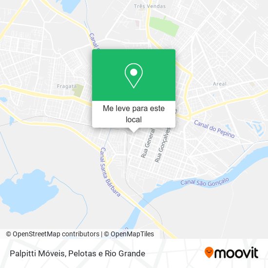 Palpitti Móveis mapa