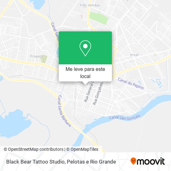 Black Bear Tattoo Studio mapa