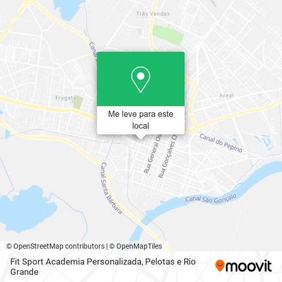 Fit Sport Academia Personalizada mapa
