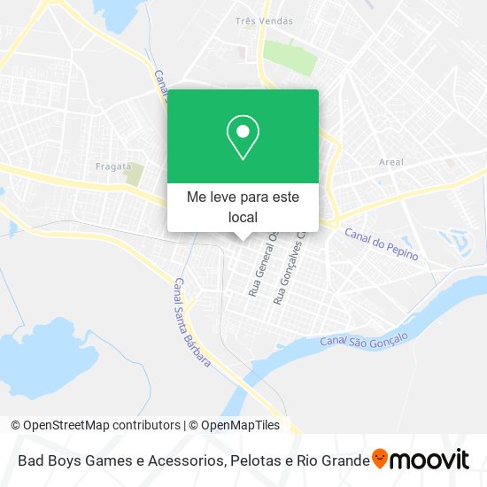 Bad Boys Games e Acessorios mapa