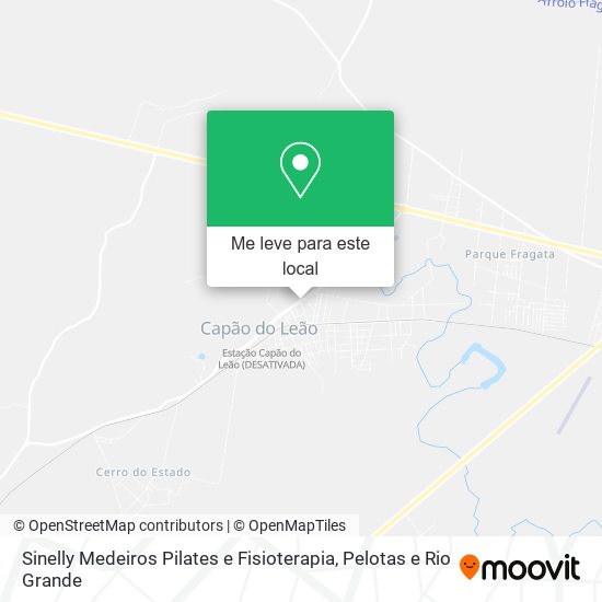 Sinelly Medeiros Pilates e Fisioterapia mapa