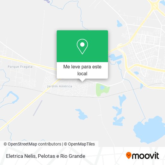 Eletrica Nelis mapa